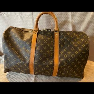 Louis Vuitton keepall 50 Boston large duffle
